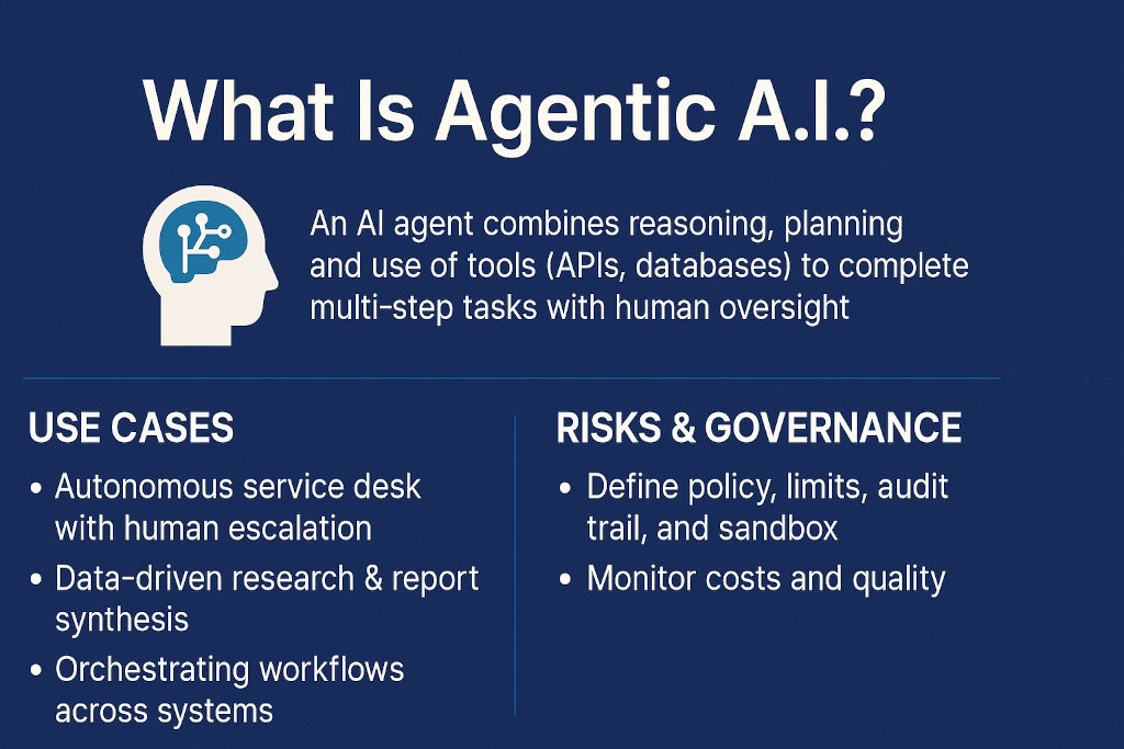 Agentic A.I.: dalla risposta all'azione